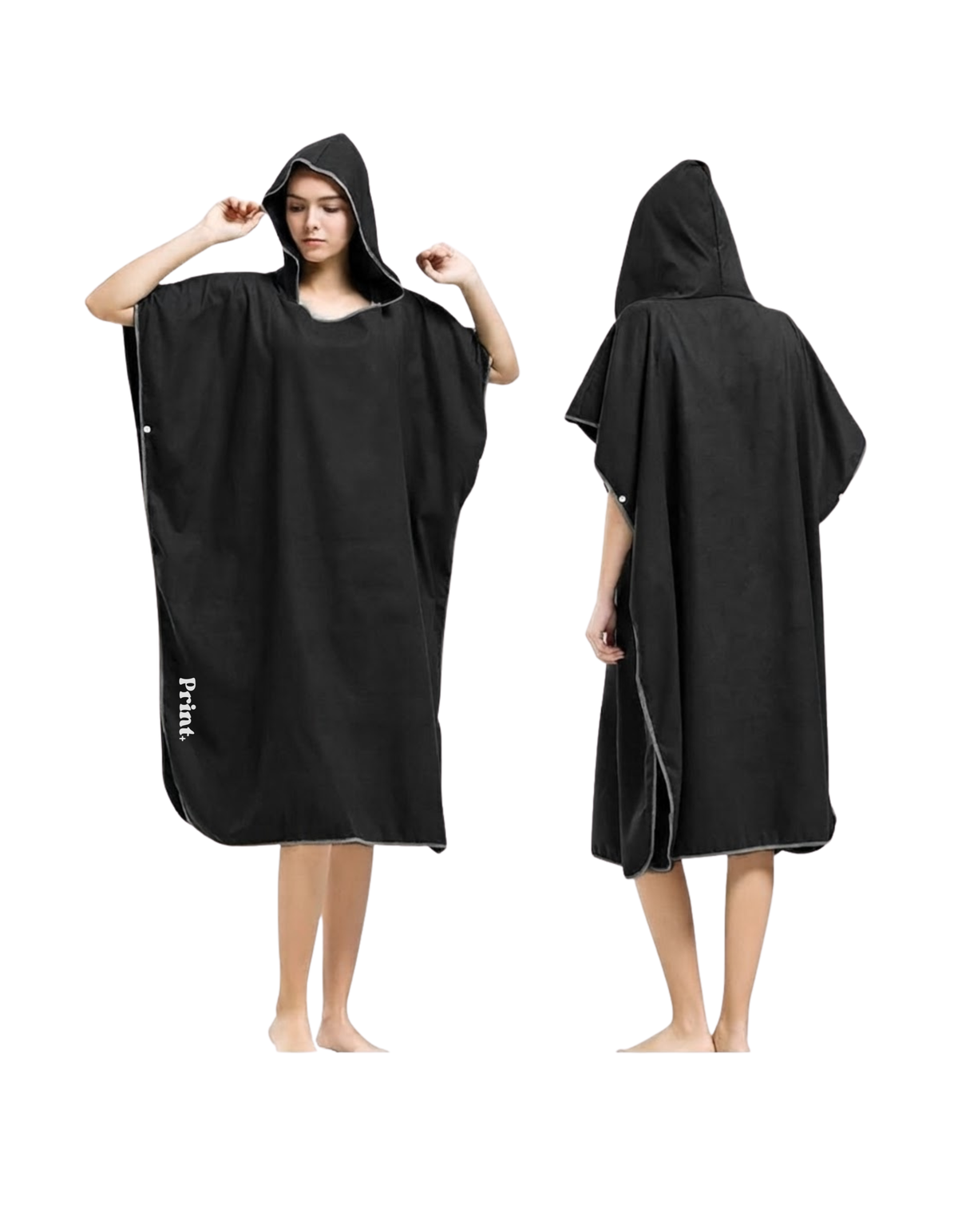 Poncho Toalla con Capucha | Quick-Dry Microfiber Surf Poncho