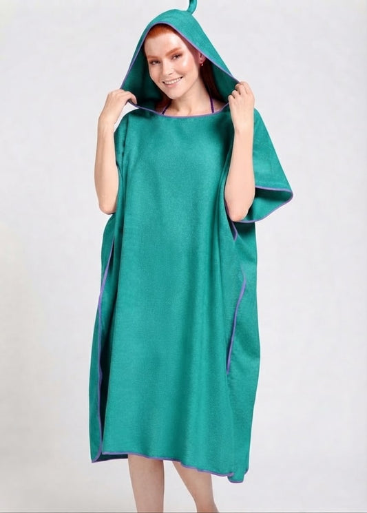 Poncho Toalla con Capucha | Quick-Dry Microfiber Surf Poncho