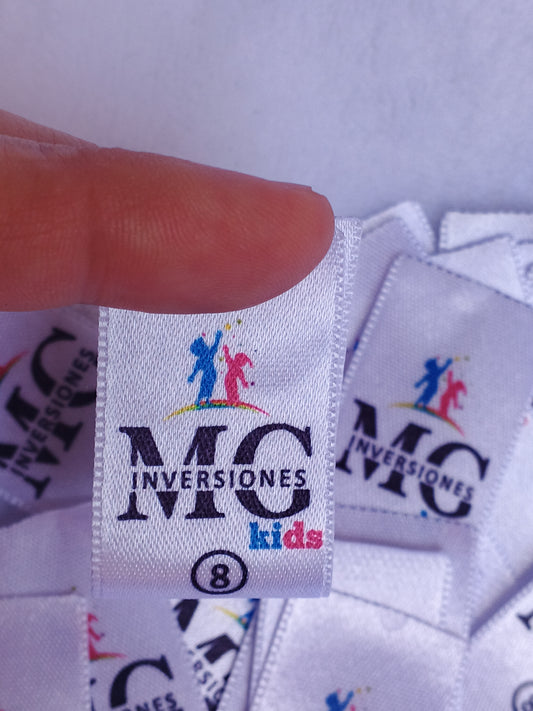 Etiquetas Personalizadas para Ropa y Marca | Satín, Algodón y Tafetán