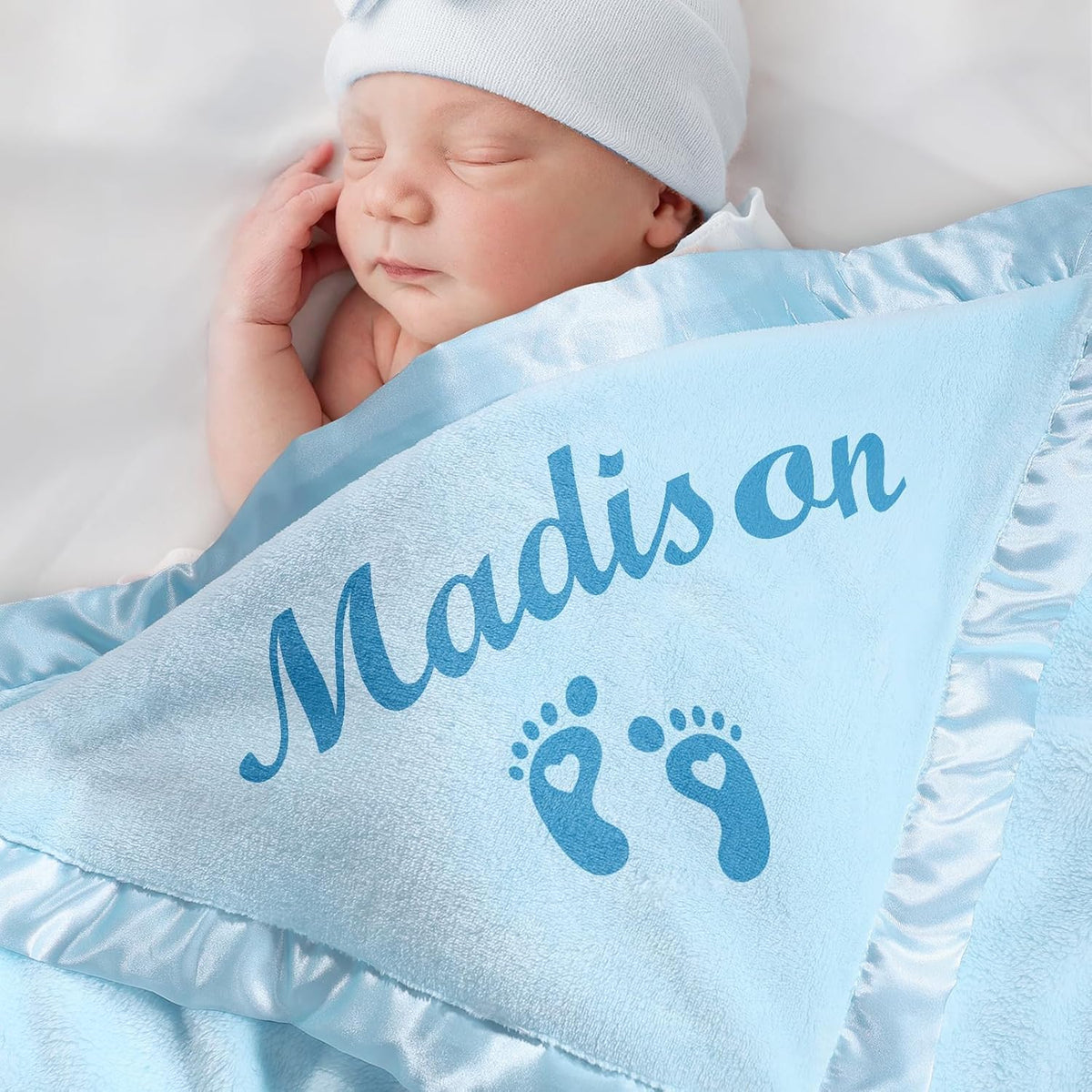 Mantas Personalizadas para Bebé | Suaves e Hipoalergénicas  Personalizadas