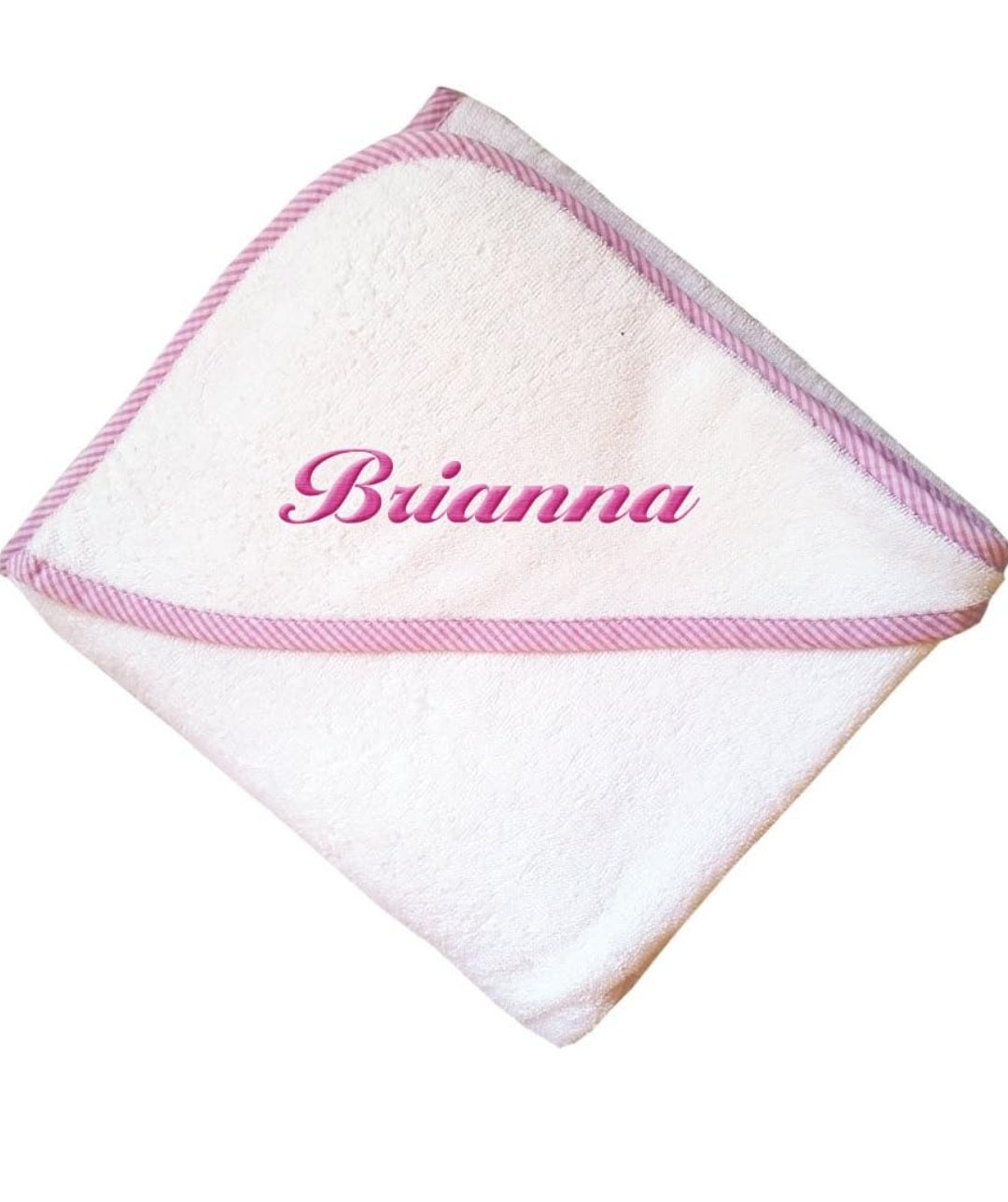 ¡El Regalo Perfecto! Toalla de Baño Personalizada con Nombre para Bebé