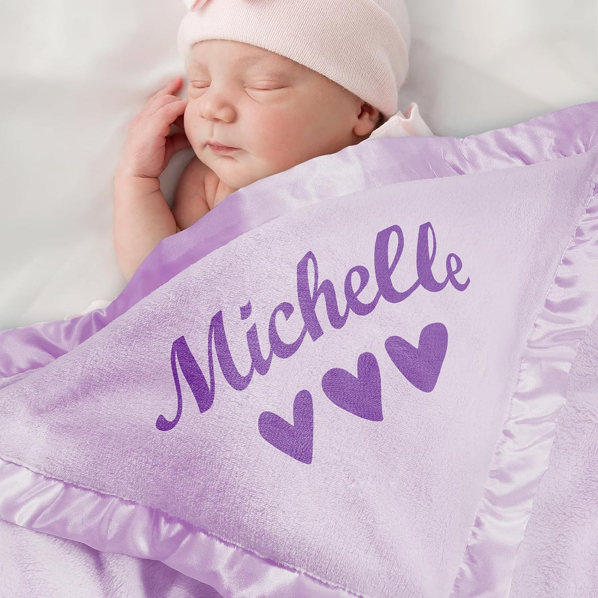 Mantas Personalizadas para Bebé | Suaves e Hipoalergénicas  Personalizadas